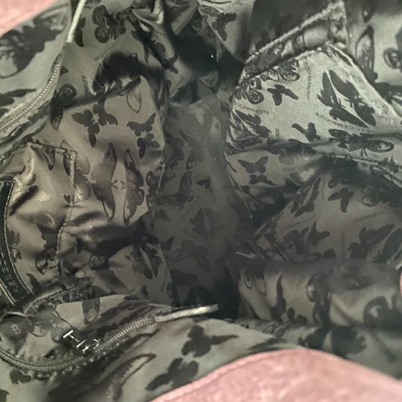 Rebecca Minkoff Slouchy Purple Suede Hobo Bag - Picture 3 of 3